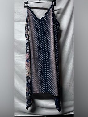 MARK Floral Londar Patchwork Chain Straps Slip Viscose Boho Dress